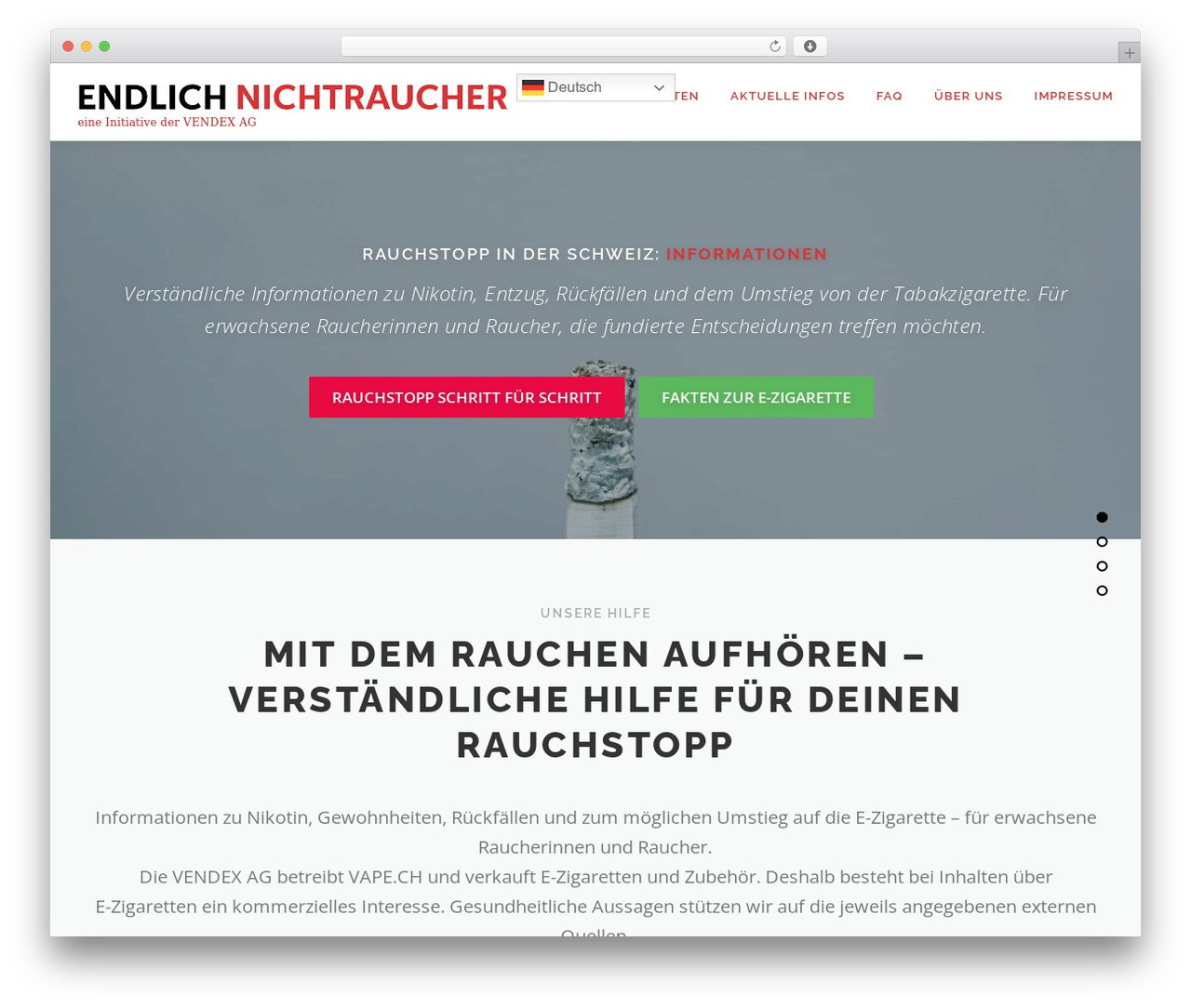 WordPress theme OnePress - endlichnichtraucher.ch WordPress theme OnePress - endlichnichtraucher.ch