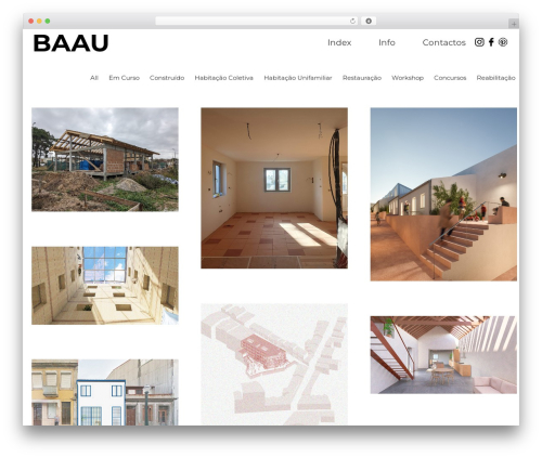 Workality Plus top WordPress theme - baau.pt