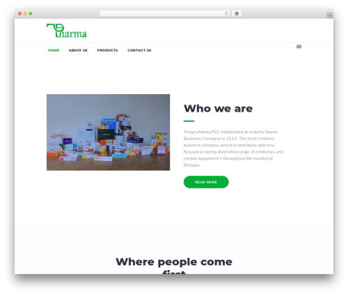 WP theme HouseMed - tsegapharma.com