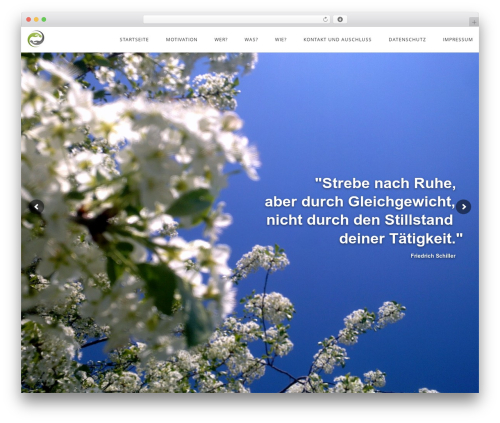 Eight Degree theme WordPress - balancelab.de