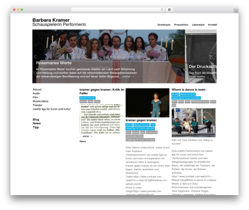 Explicit top WordPress theme - barbarakramer.at