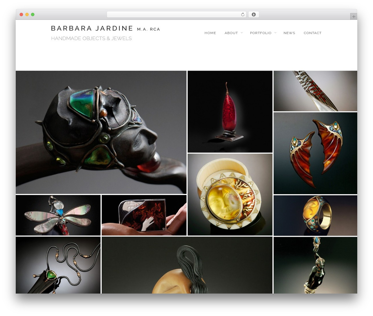 GridStack theme WordPress - barbarajardine.com