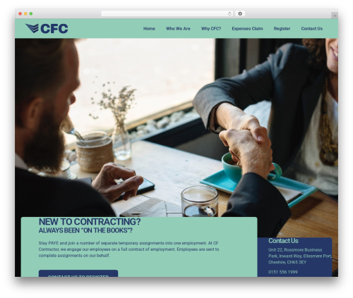 MMC WordPress theme - cfcontractor.co.uk