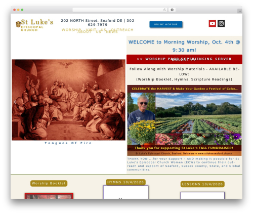 Kava extra WordPress plugin - stlukesseaford.church