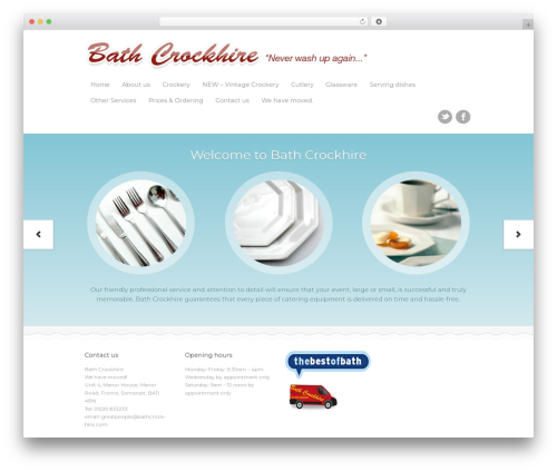 PixelPress theme WordPress - bathcrockhire.com