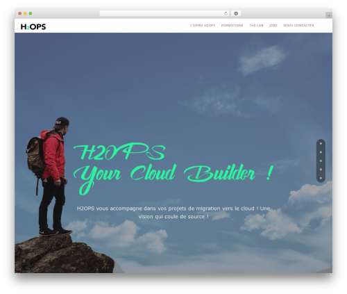 Stack Child WordPress website theme - h2ops.cloud