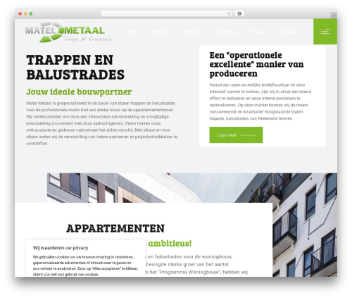 Stal core WordPress plugin - matelmetaal.com