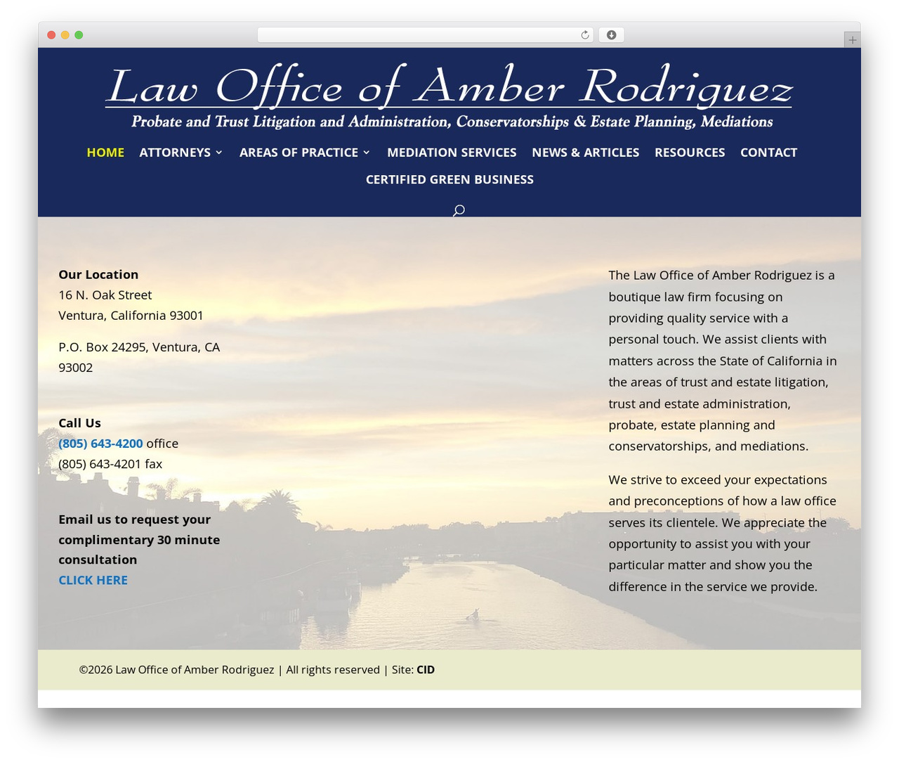 Theme WordPress Divi Child (CID) - estateattorneycalifornia.com