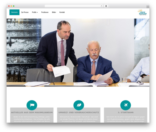 Theme WordPress Unconditional - benno-zierer.de
