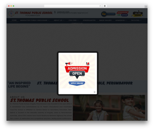 university | Shared by themes24x7.com WordPress theme - stthomaspublicschool.org