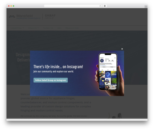 WordPress theme DRM Base Theme - mansfieldec.com
