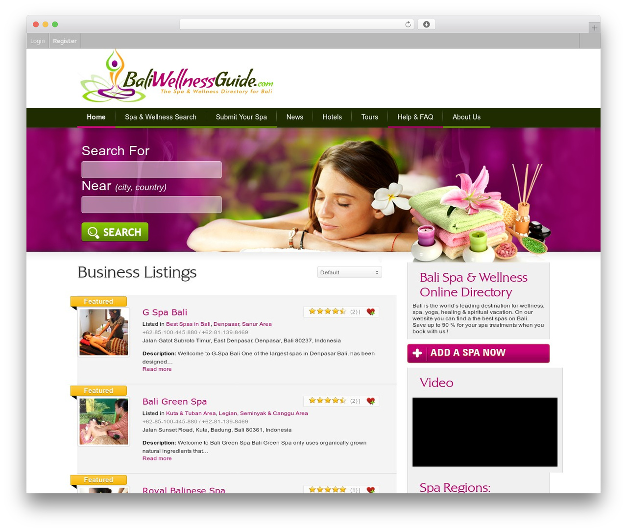 WordPress theme Vantage - baliwellnessguide.com WordPress theme Vantage - baliwellnessguide.com
