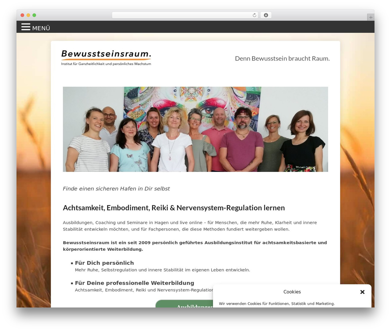 WordPress theme Risen - bewusstseinsraum.de WordPress theme Risen - bewusstseinsraum.de