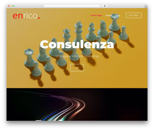 WordPress theme Trydo - enricocipolla.com