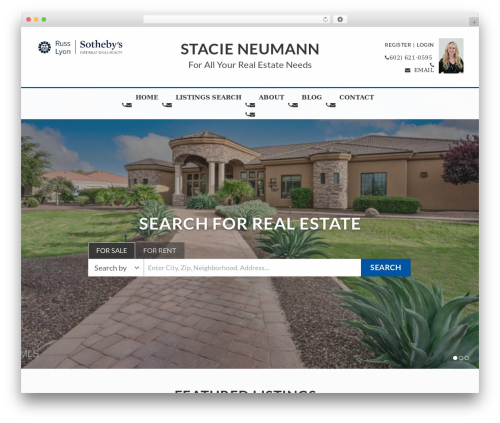 Base WordPress theme - stacieneumann.com