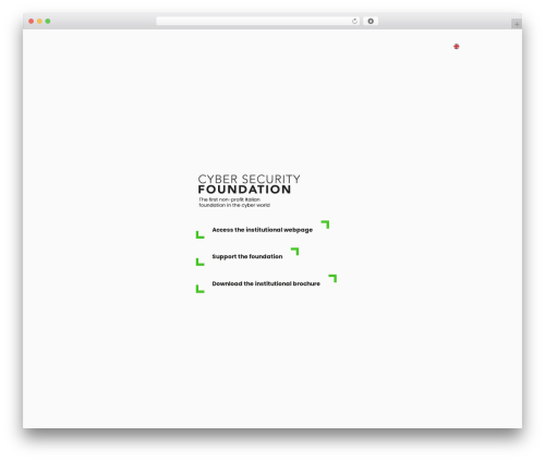Hello Elementor top WordPress theme - cybersecurityitalyfoundation.it