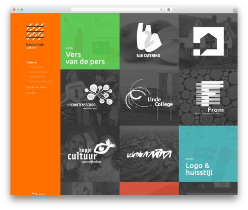 Huge WordPress theme - beeldendezaken.nl