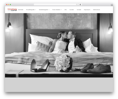 Theme WordPress Shutter - bartels-fotodesign.de