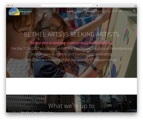 Theme WordPress SquareOne - bethelartsct.org