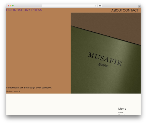 WordPress theme Houndsbury - houndsbury.com