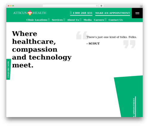 Windpress WordPress plugin - atticushealth.com.au