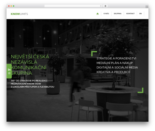 BlankTheme WordPress website theme - knowlimits.cz