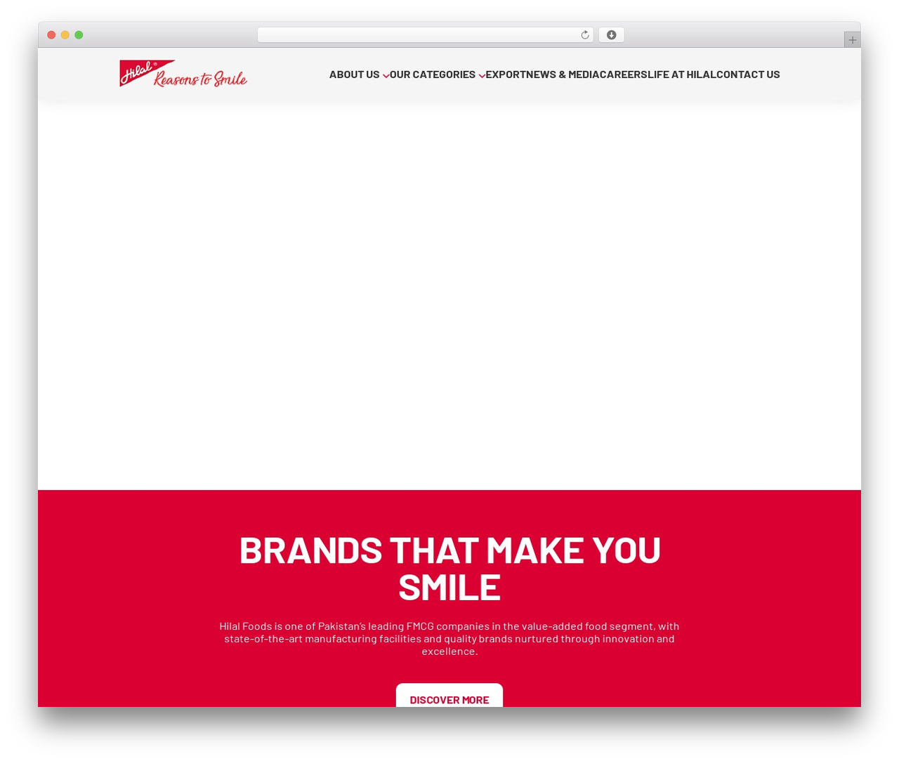 DIGITZ WordPress theme - hilalfoods.com.pk