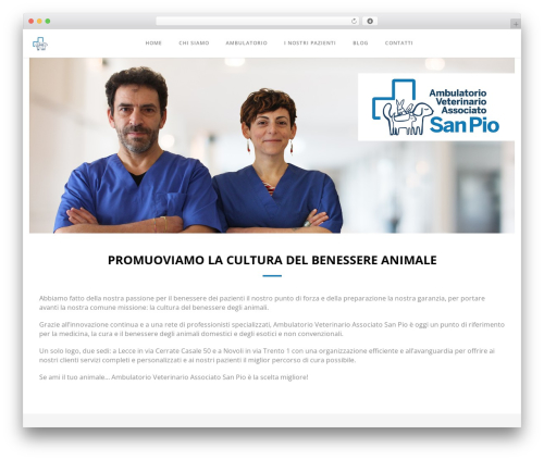 Do WordPress website theme - vetlecce.it