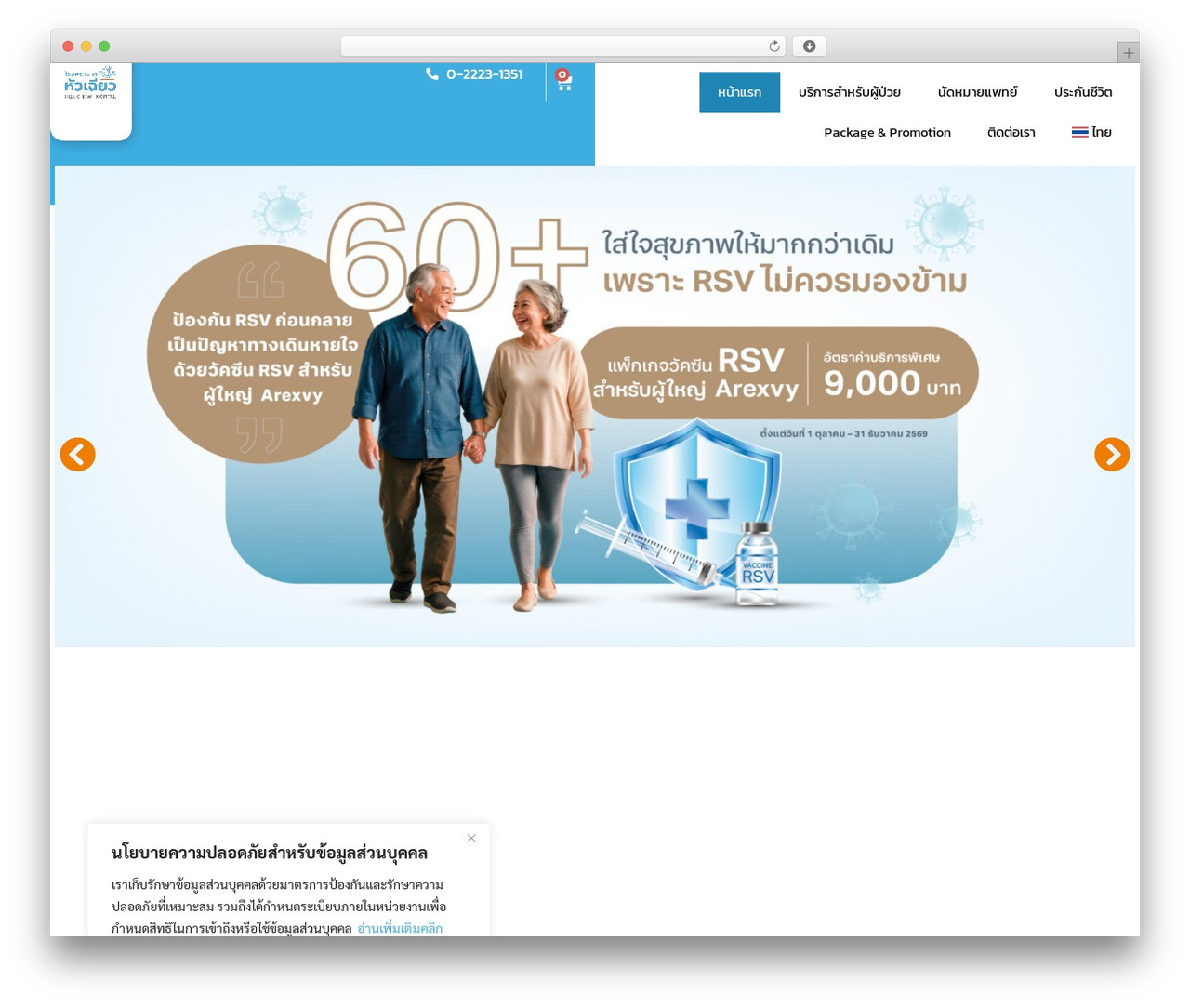 Hello Elementor WordPress theme - hc-hospital.com