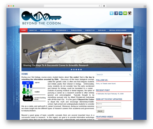 BestWebSoft's Twitter (twitter-plugin) free WordPress plugin - beyondthecodon.com