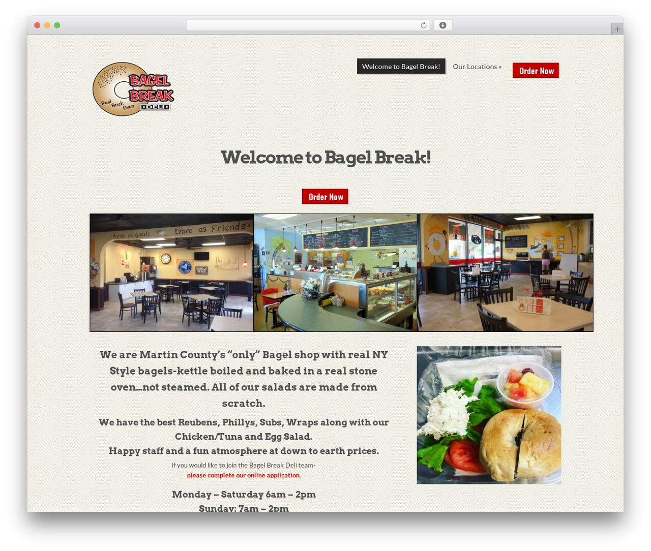 Mozzy WordPress theme - bagelbreakdeli.com Mozzy WordPress theme - bagelbreakdeli.com