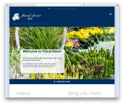 Revslider 1 WordPress plugin - floraldecor.ie