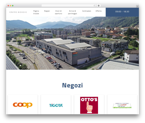 Theme WordPress SFP template - centrobioggio.ch