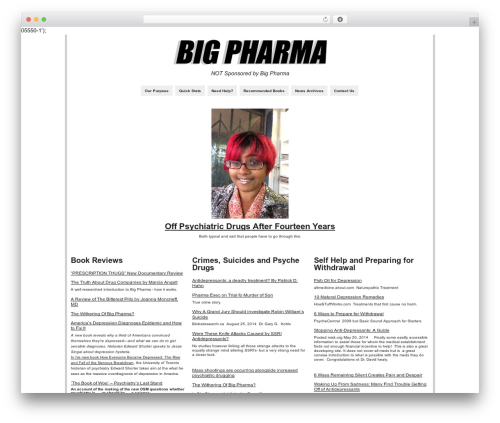 Theme WordPress WP-Drudge v2 - bigpharma.com Theme WordPress WP-Drudge v2 - bigpharma.com