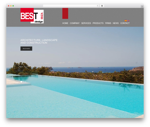 WordPress Theme 1479 WordPress theme - bestdesignibiza.com