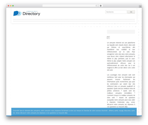 WordPress theme generic-site - annuaires-directory.com
