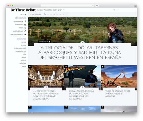WordPress theme Implicit - betherebefore.com