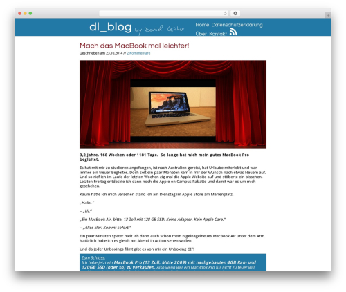WordPress theme Stilbruch - blog.danielleicher.de
