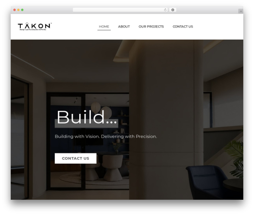 Theme WordPress ECONS Theme - takon-eg.com