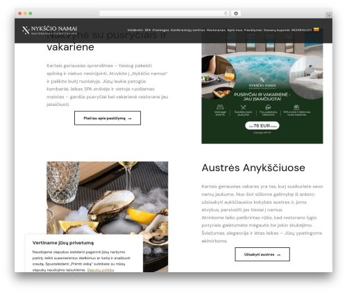 Omnisend WordPress plugin - nykscionamai.lt
