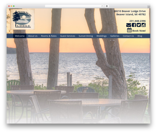Universal Theme premium WordPress theme - beaverislandlodge.com