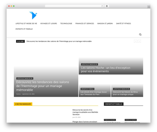 WordPress theme Newspaper - cerevebleu.fr