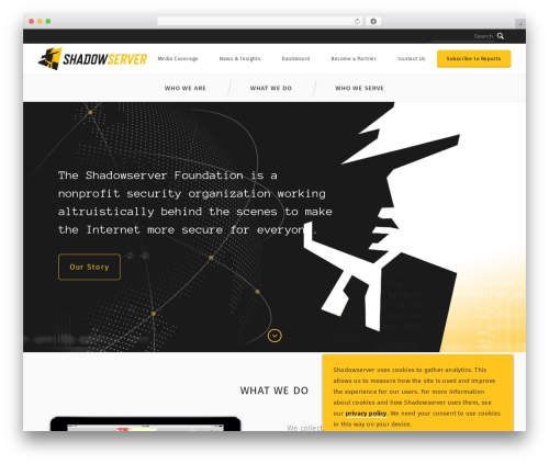 Hardypress WordPress plugin - www.shadowserver.org