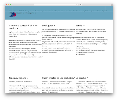 WordPress theme Adomus - caiccoebenessere.it