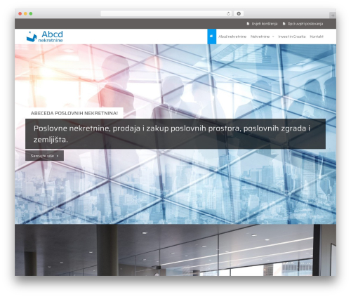 WordPress theme Basic 2 - abcdnekretnine.hr