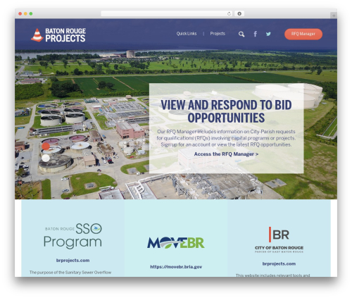 WordPress theme BR Projects - brprojects.com