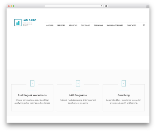 WPCoach theme WordPress - ldparc.com