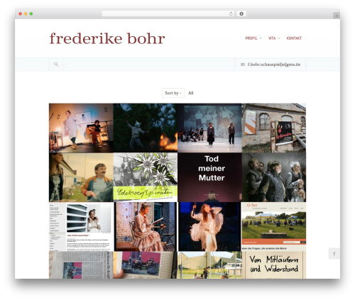 Best WordPress theme HyperMind - frederikebohr.com