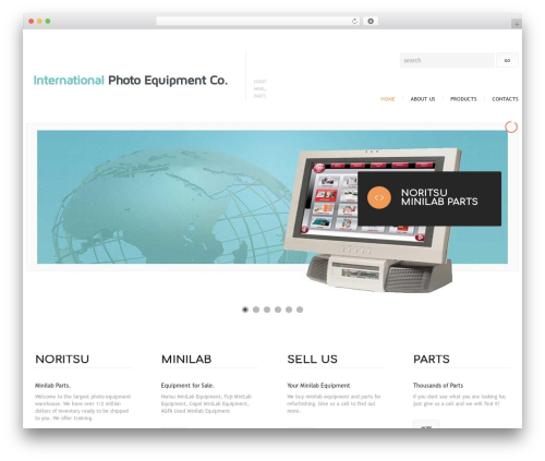 cherry WordPress theme - usedphotolab.com