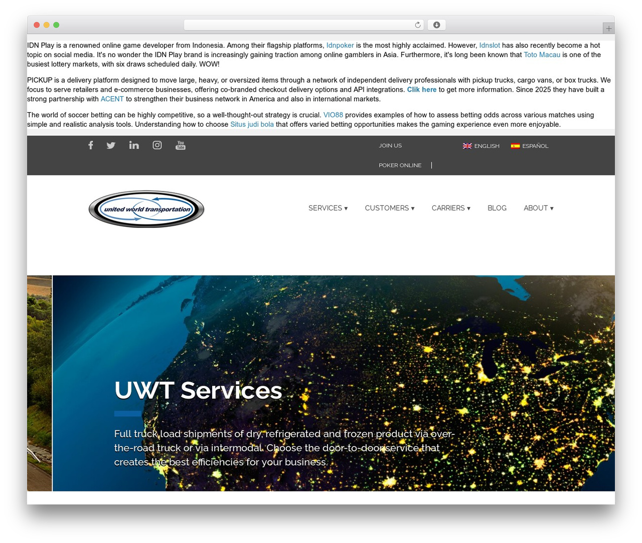 Chipper WordPress theme - unitedworldtransportation.com Chipper WordPress theme - unitedworldtransportation.com